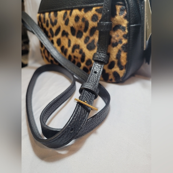 J. Crew leopard calf hair Devon Camera Bag - Picture 9 of 16